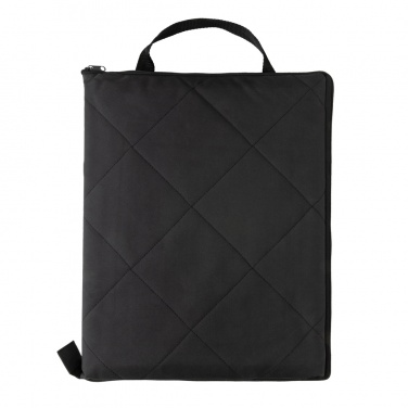 Logo trade promotional merchandise photo of: Impact Aware™ RPET foldable quilted picnic blanket