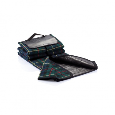 Logo trade promotional merchandise picture of: Tartan picnic blanket