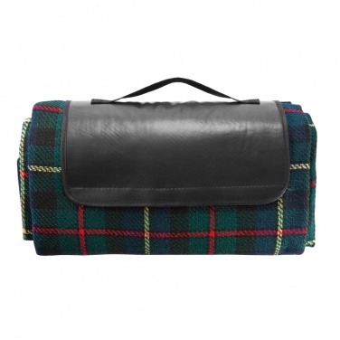 Logo trade promotional merchandise picture of: Tartan picnic blanket