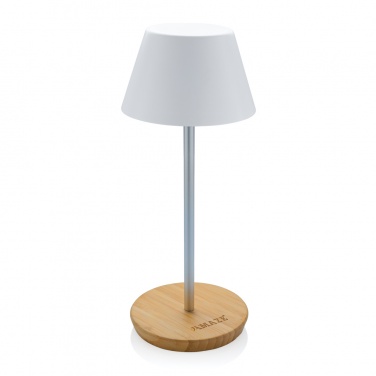 Logo trade promotional merchandise image of: Pure Glow RCS usb-rechargeable recycled plastic table lamp