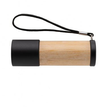 Logo trade corporate gift photo of: Bamboo and RCS certfied recycled plastic torch