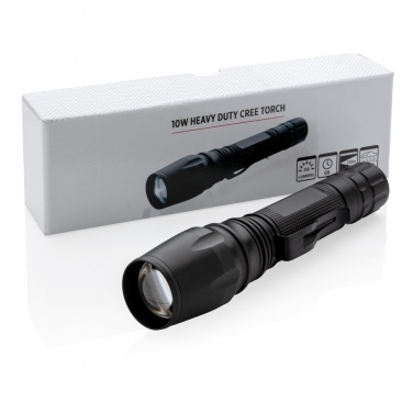 Logo trade corporate gift photo of: Torch 10W Heavy duty CREE