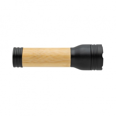 Logotrade corporate gift image of: Lucid 1W RCS certified recycled plastic & bamboo torch