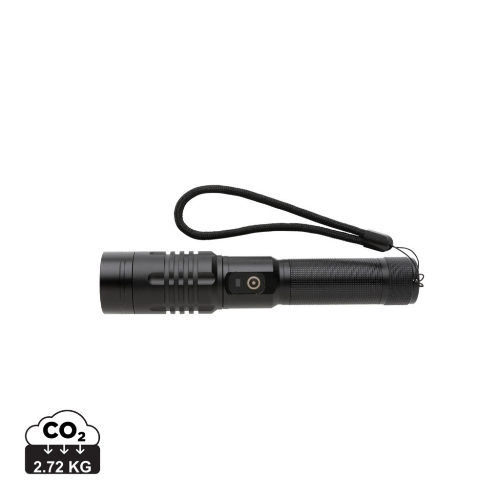 Logo trade promotional products image of: Gear X USB re-chargeable torch