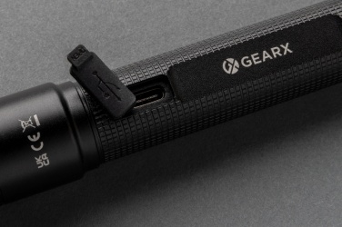 Logotrade promotional product image of: Gear X RCS recycled aluminum USB-rechargeable torch