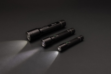 Logotrade promotional merchandise picture of: Gear X RCS recycled aluminum USB-rechargeable torch