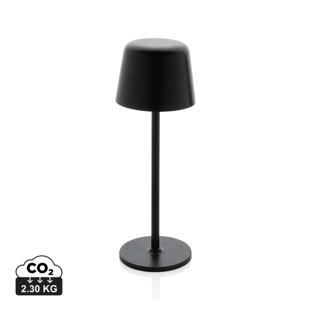 Logotrade promotional giveaways photo of: Zenic RCS recycled plastic USB re-chargable table lamp