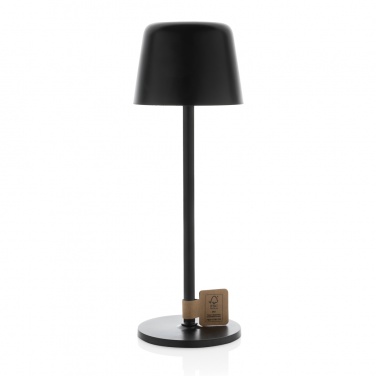 Logotrade promotional giveaways photo of: Zenic RCS recycled plastic USB re-chargable table lamp