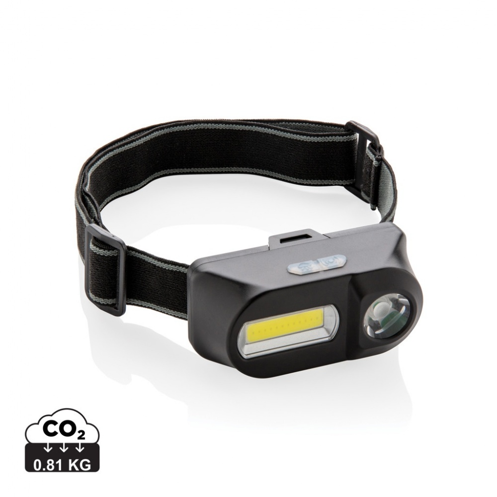 Logo trade promotional items picture of: COB and LED headlight