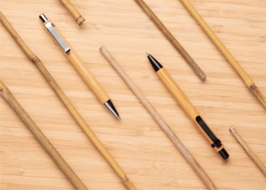 Logo trade business gift photo of: Bamboo pen