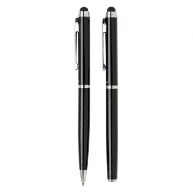 Logo trade promotional item photo of: Swiss Peak deluxe pen set