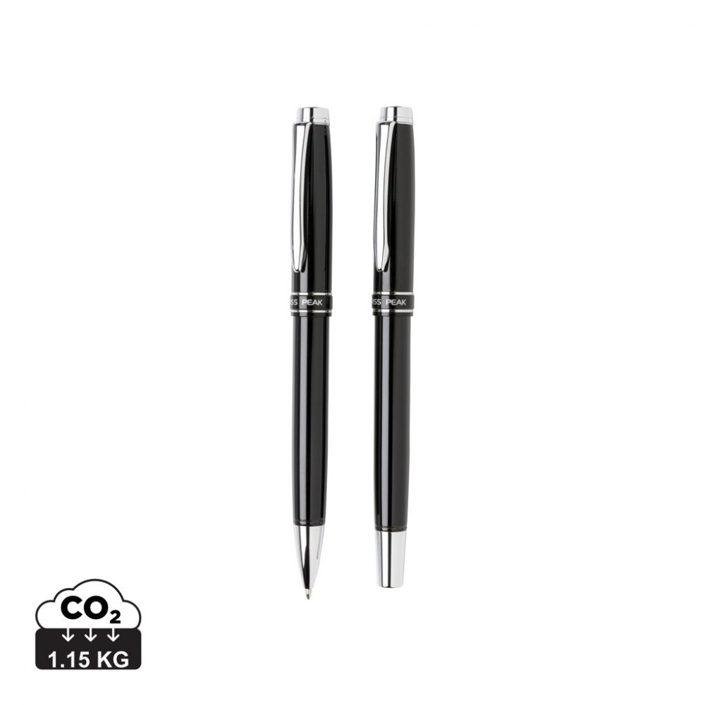 Logo trade promotional merchandise image of: Heritage pen set