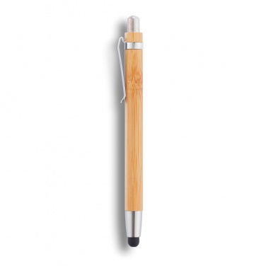 Logo trade promotional merchandise picture of: Bamboo stylus pen