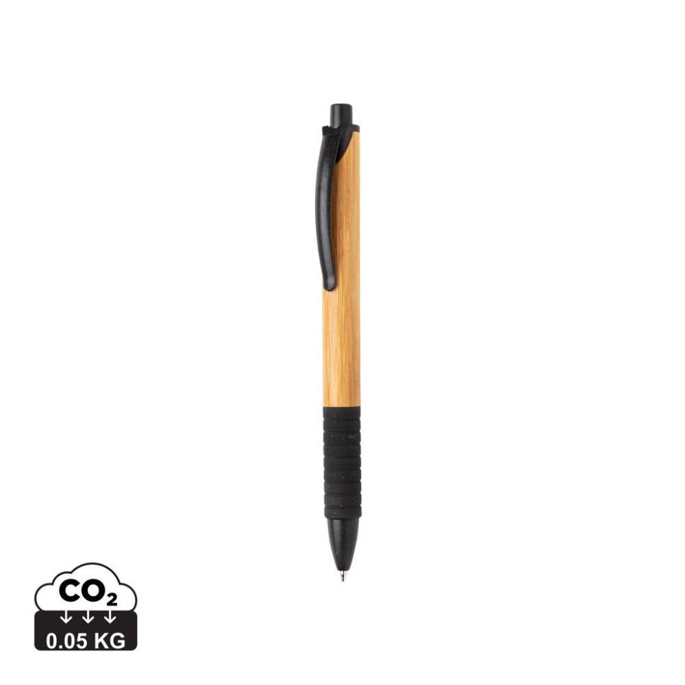 Logotrade business gift image of: Bamboo & wheat straw pen