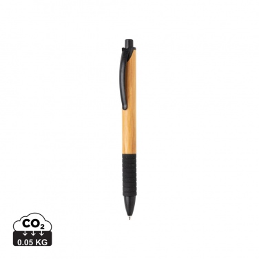 Logo trade promotional giveaway photo of: Bamboo & wheat straw pen