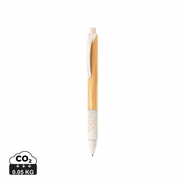 Logotrade promotional merchandise picture of: Bamboo & wheat straw pen