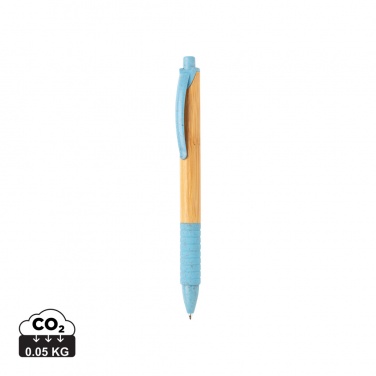 Logotrade business gift image of: Bamboo & wheat straw pen