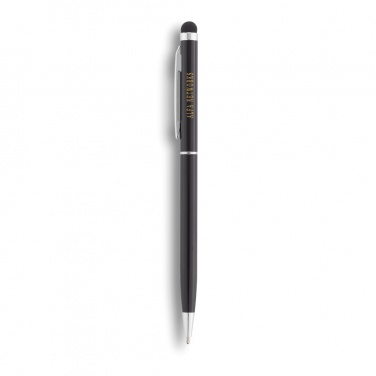 Logo trade promotional items picture of: Thin metal stylus pen