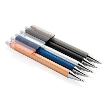 Logo trade promotional gifts picture of: X8 metallic pen