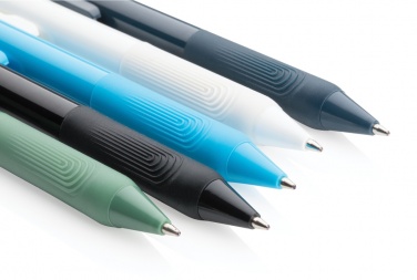 Logo trade corporate gifts picture of: X9 solid pen with silicone grip