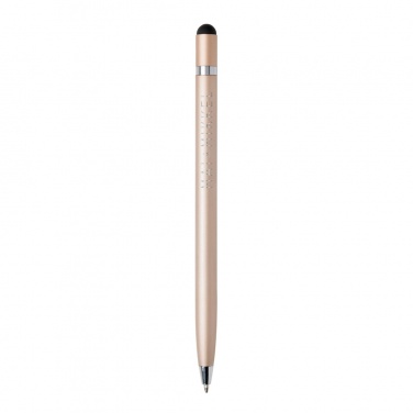 Logo trade corporate gift photo of: Simplistic metal pen