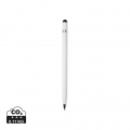 Simplistic metal pen, white