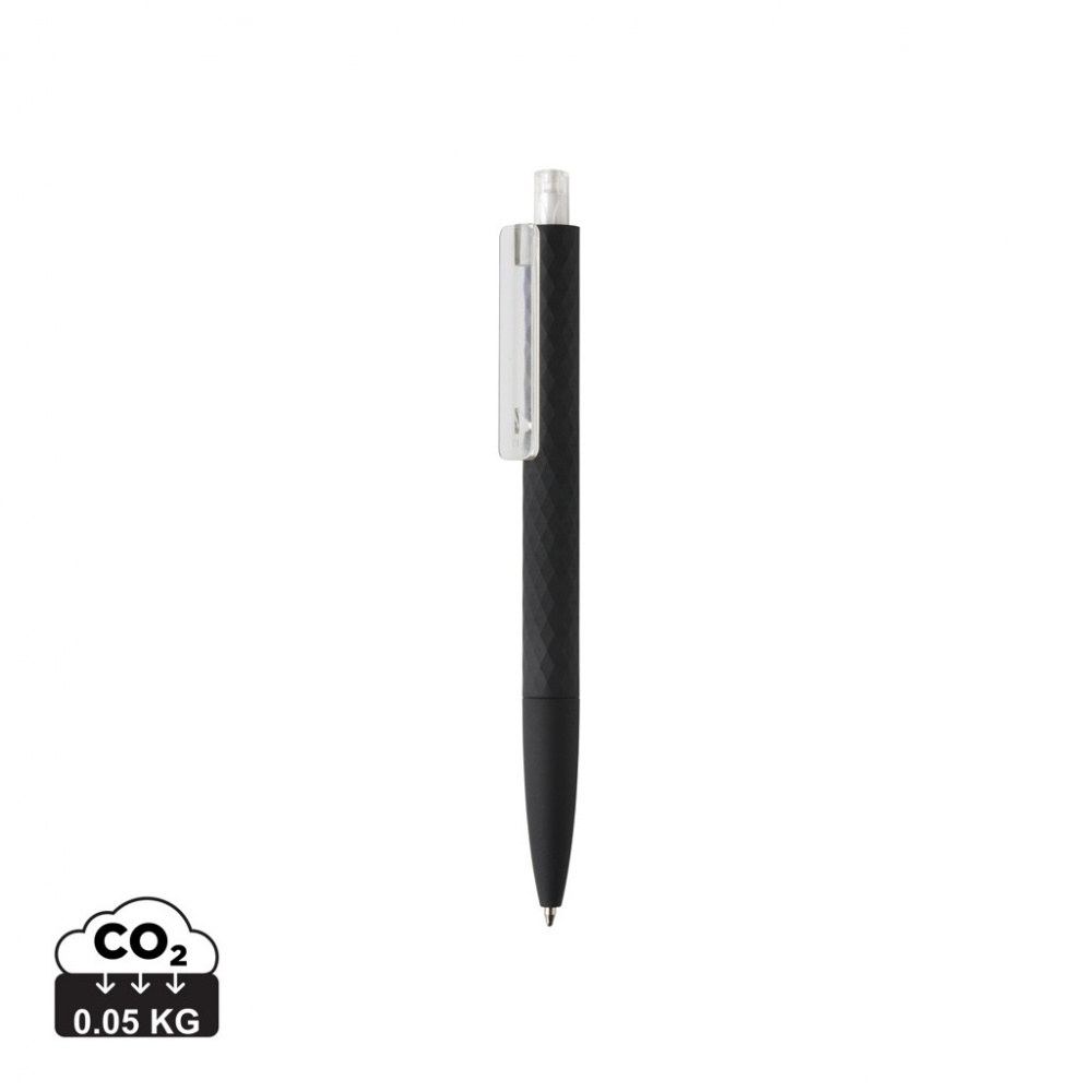 Logo trade promotional merchandise photo of: X3 black smooth touch pen