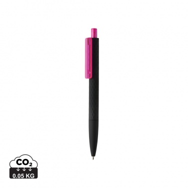 Logo trade corporate gifts picture of: X3 black smooth touch pen