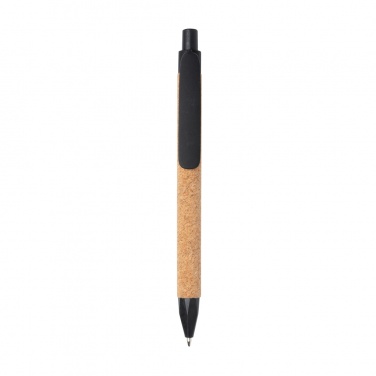 Logo trade promotional items image of: Write wheatstraw and cork pen