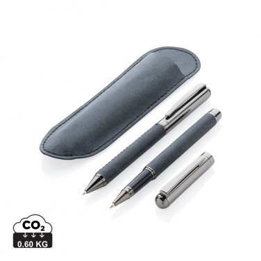 Logotrade corporate gift picture of: Recycled leather pen set