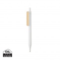 GRS RABS pen with bamboo clip, white