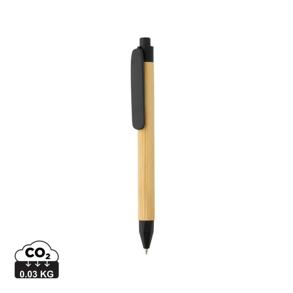 Logotrade corporate gift picture of: Write responsible recycled paper barrel pen