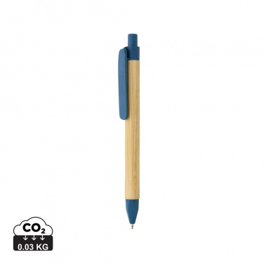 Logotrade promotional gift picture of: Write responsible recycled paper barrel pen