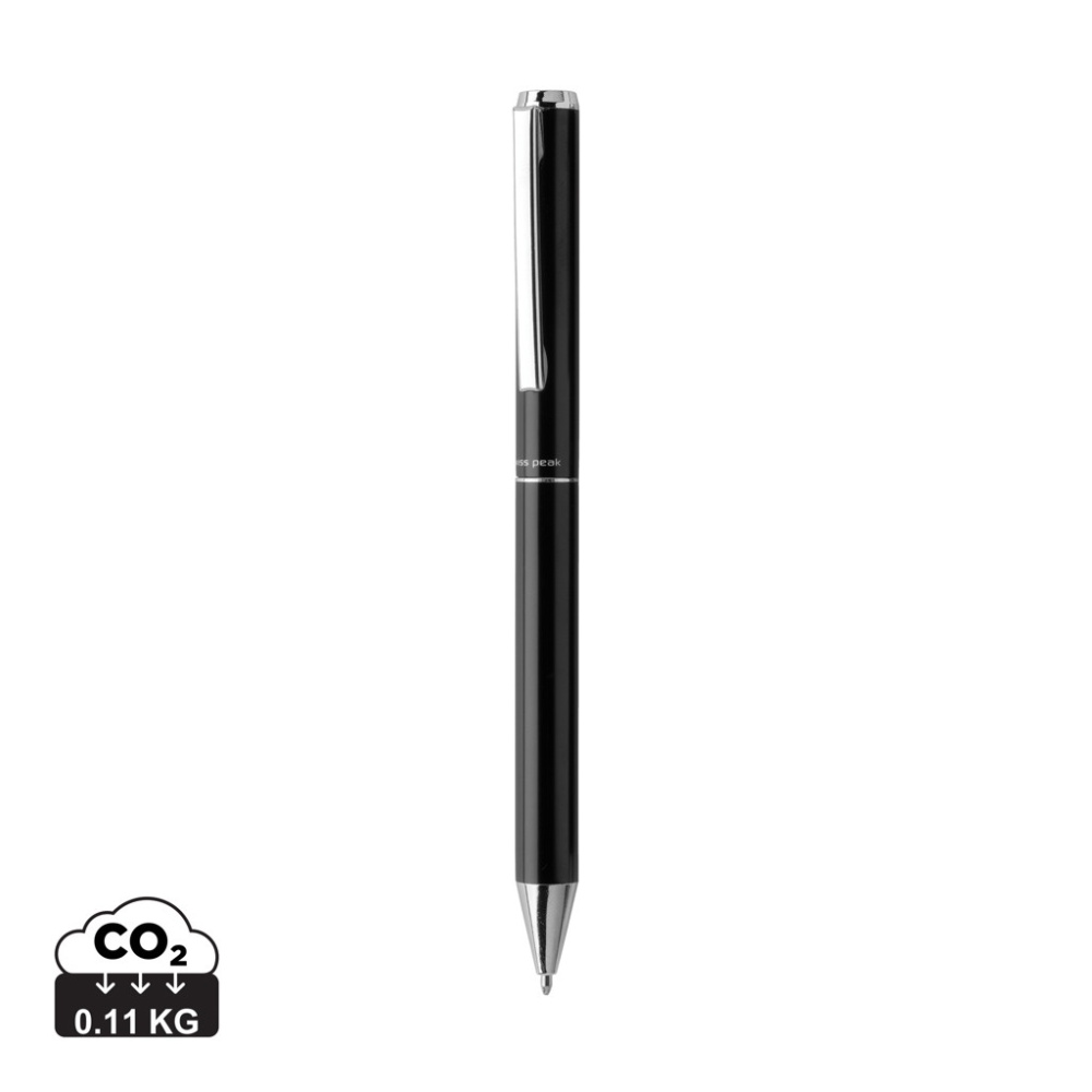 Logotrade corporate gift picture of: Swiss Peak Cedar RCS certified recycled aluminium pen