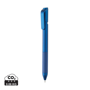 Logotrade promotional item picture of: TwistLock GRS certified recycled ABS pen