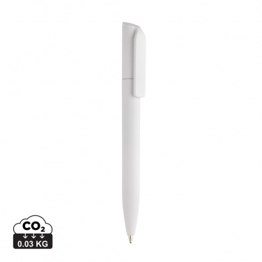 Logo trade advertising products picture of: Pocketpal GRS certified recycled ABS mini pen