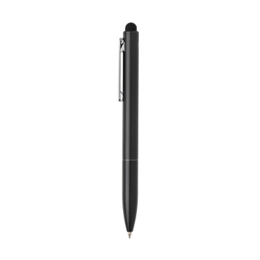 Logotrade promotional giveaways photo of: Kymi RCS certified recycled aluminium pen with stylus