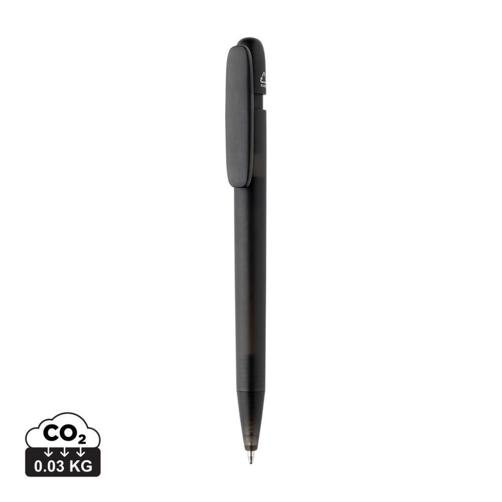 Logotrade promotional gift image of: Devin GRS certified RABS pen transparent