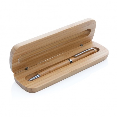 Logotrade business gift image of: Bamboo pen in box