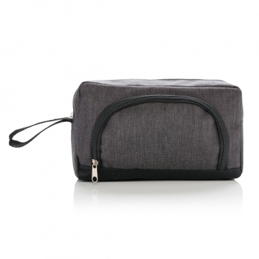 Logotrade promotional giveaway image of: Classic two tone toiletry bag