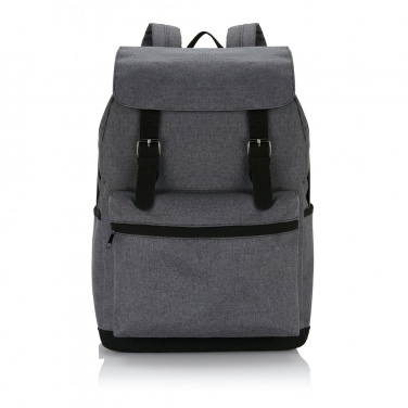 Logo trade advertising product photo of: Laptop backpack with magnetic buckle straps