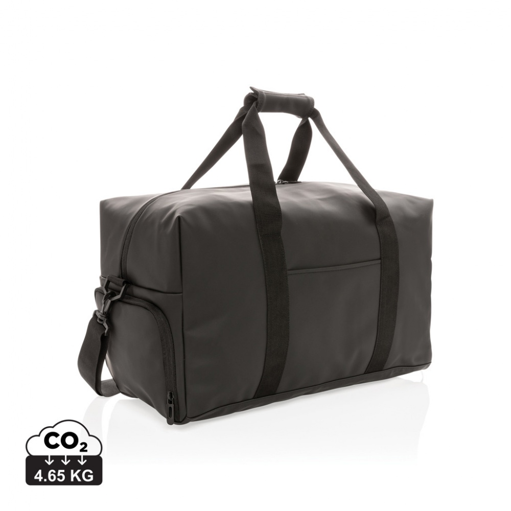 Logotrade promotional gift picture of: Smooth PU weekend duffle