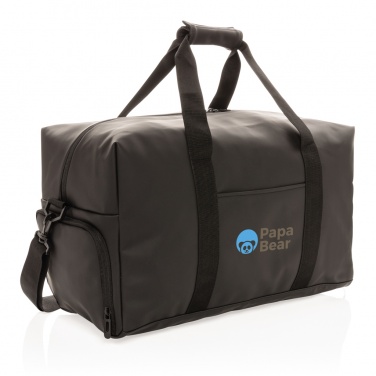 Logo trade advertising products image of: Smooth PU weekend duffle