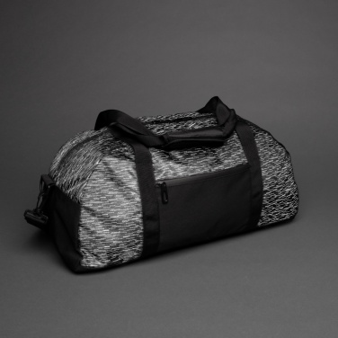 Logotrade promotional gift picture of: AWARE™ RPET Reflective weekend bag