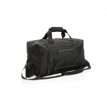 Logotrade promotional merchandise picture of: Swiss Peak AWARE™ RPET Voyager weekend bag