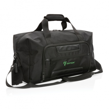 Logo trade advertising products image of: Swiss Peak AWARE™ RPET Voyager weekend bag