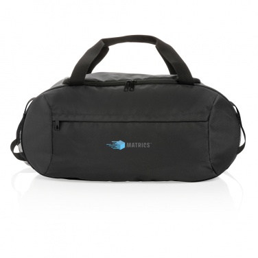 Logo trade promotional product photo of: Impact AWARE™ RPET modern sports duffel