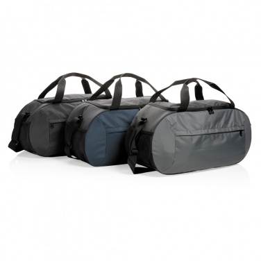 Logotrade promotional items photo of: Impact AWARE™ RPET modern sports duffel