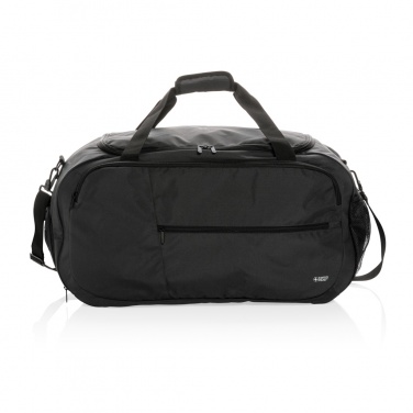 Logo trade corporate gifts picture of: Swiss Peak AWARE™ RPET sports duffel bag