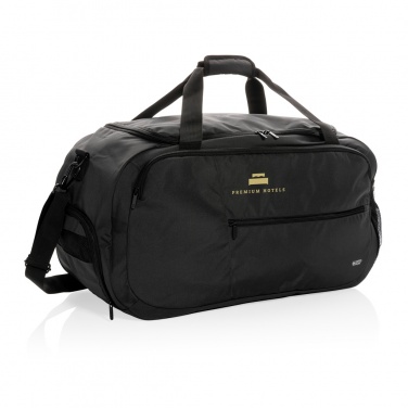 Logotrade promotional gift image of: Swiss Peak AWARE™ RPET sports duffel bag